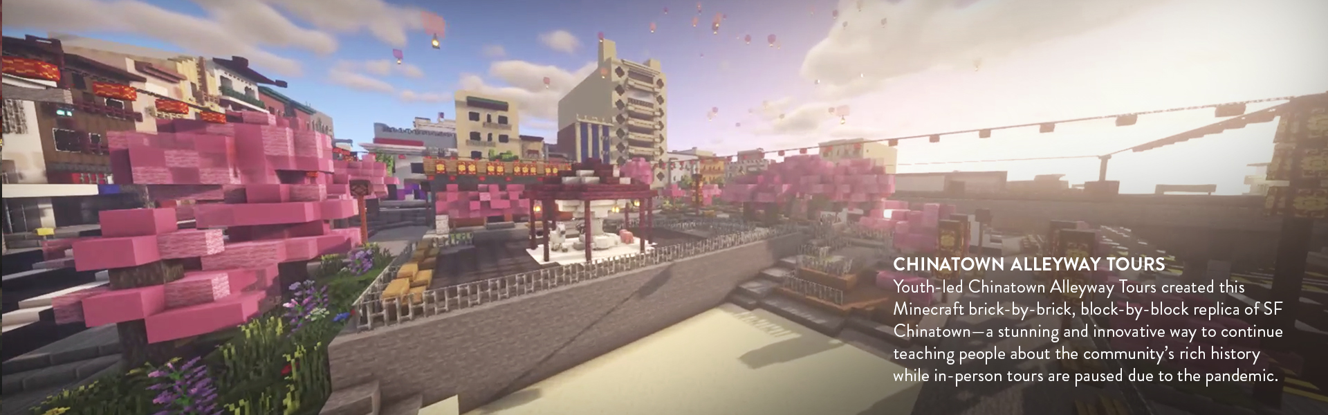 cats minecraft chinatown alleyway tours