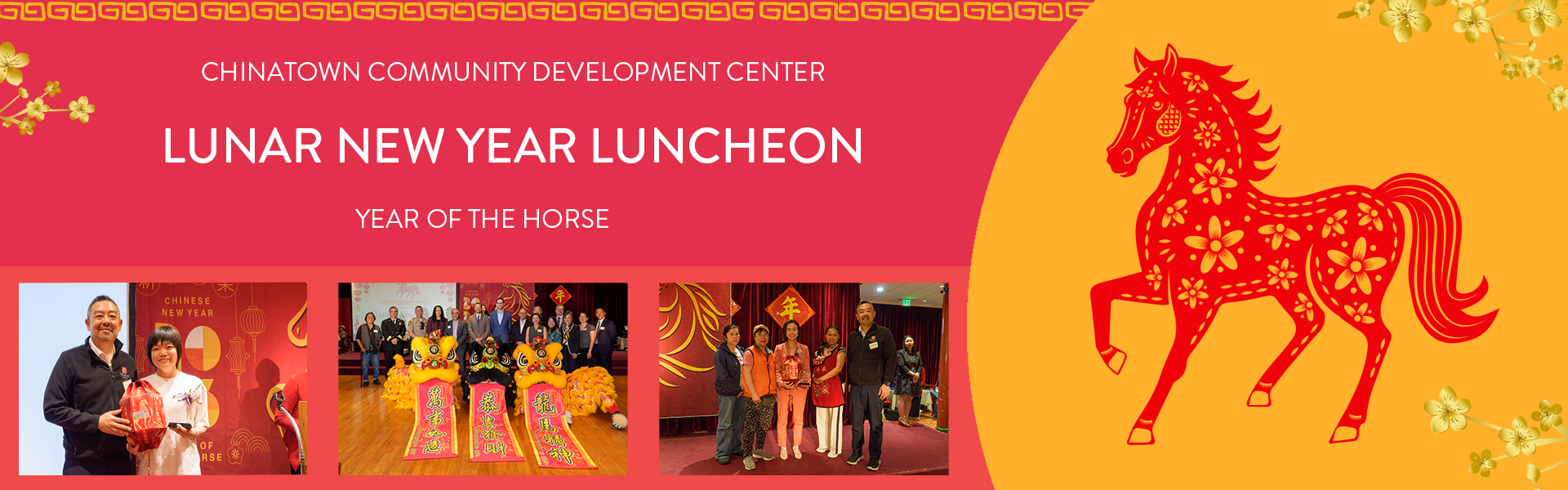 lunar new year luncheon 2026 year of the horse on march 20, 2026 at the far east cafe, 631 grant avenue, san francisco from 11:30am to 1:30pm